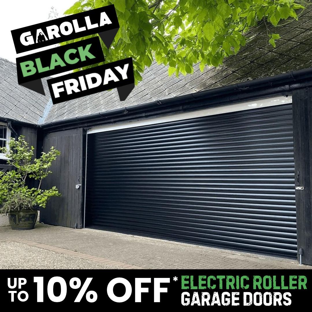 Garolla Black Friday - up to 10% off garage doors