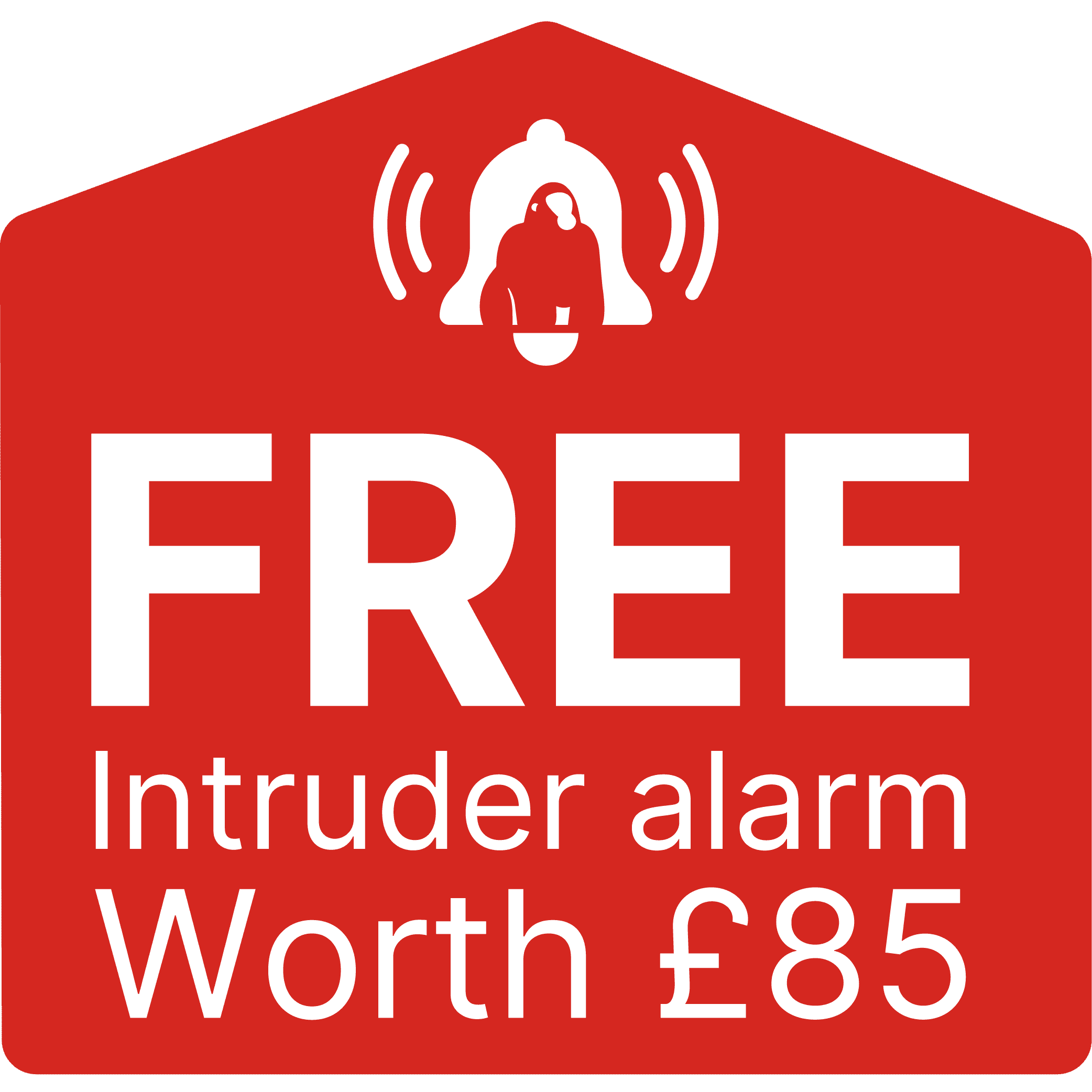 Free Intruder alarm worth £85