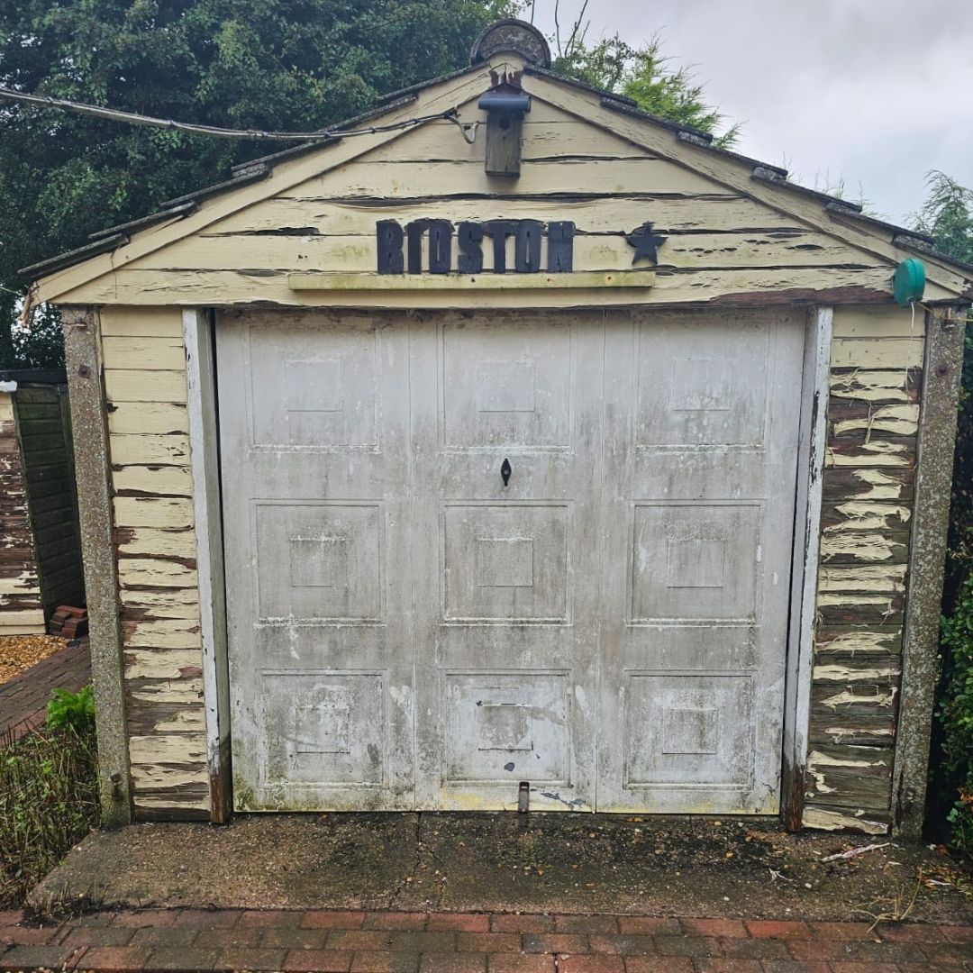 Garage door repair needed