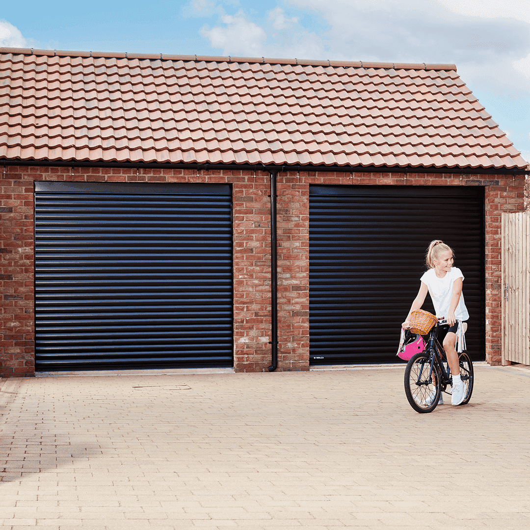 Garolla Titan 77mm double electric garage doors