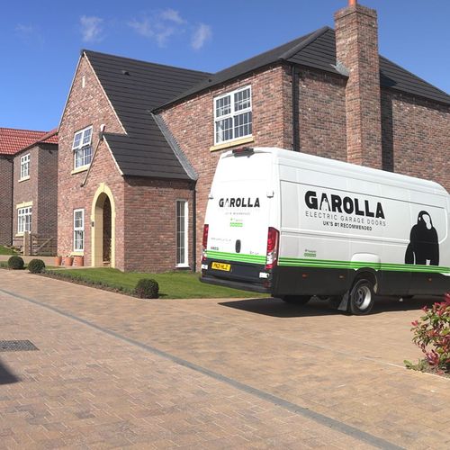 Garolla van at new build housing estate