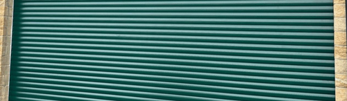 Garolla green garage door slats